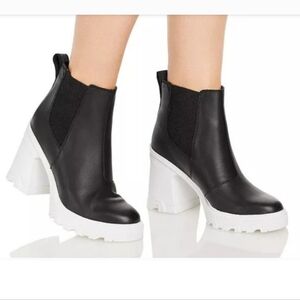 Sorel Women's Waterproof Brex Chelsea Boot - Black, Sz 9.5